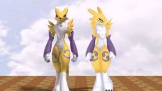 Renamon DMO Compare 2