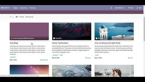 Website Blog Image Gallery Odoo, Website Blog Picture Gallery Odoo