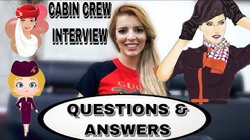 ALL QUESTIONS AND ANSWERS FOR CABIN CREW INTERVIEW | VIDEO INTERVIEW FOR ETIHAD