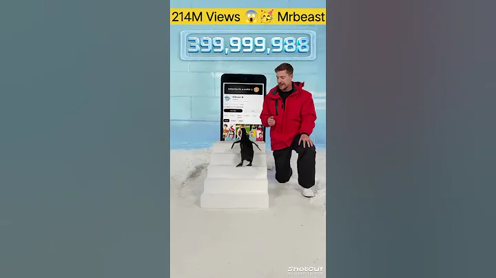 😱Can I Teach a Penguin To🐬Subscribe?#shortvideo #viralshorts #ytshorts #mrbeast #can #penguin🔥