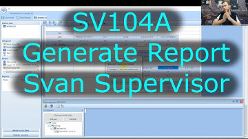 SV104A Reporting with Supervisor
