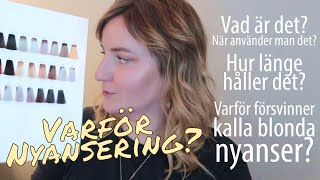 Svarar på era frågor om nyanseringar och toningar!