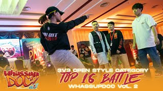 Down Town vs 3P | 3v3 Open Style Top16 | Whassup Doc Vol. 2 Malaysia | RPProds