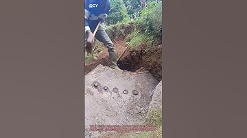 "Ancient Stone Splitting Trick Still Works Today! (Farmer