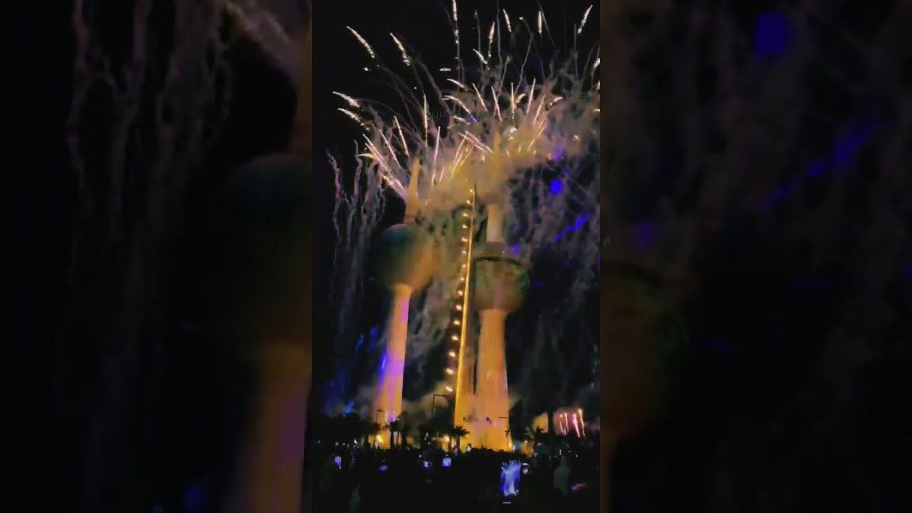 Kuwait Tower firework 🇰🇼 2023