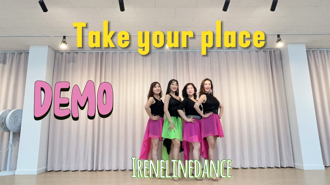 Take Your Place Linedance/ Beginner/ 테이크 유어 플레이스 라인댄스/ JLDK/#아이린라인댄스 #쥬얼라인댄스코리아