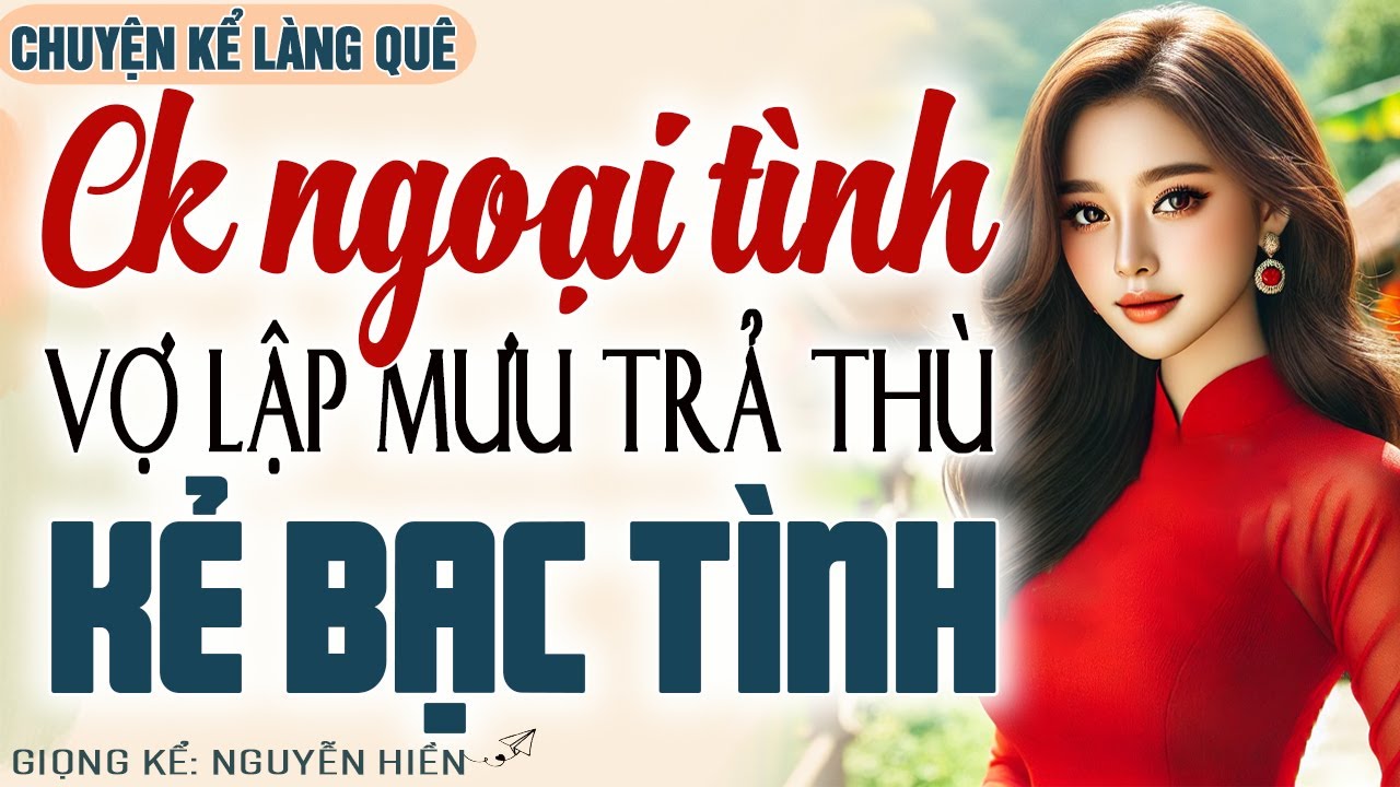 CHỒNG NGOẠI TÌNH , VỢ LẬP MƯU TRẢ THÙ KẺ BẠC TÌNH BẠC NGHĨA - Kể Chuyện Đêm Khuya Ngủ Ngon