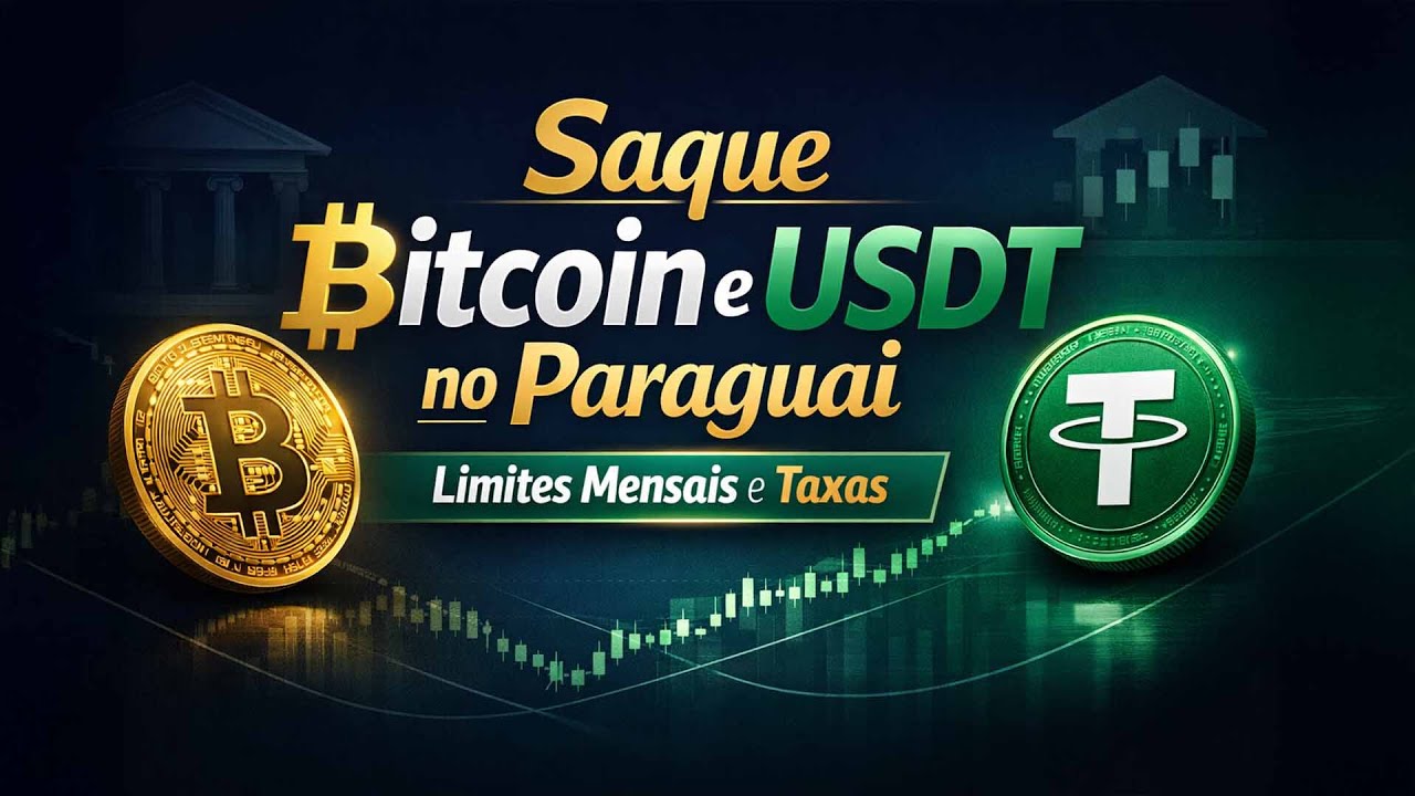 Saque Bitcoin e USDT no Paraguai taxas e casas de câmbio cripto