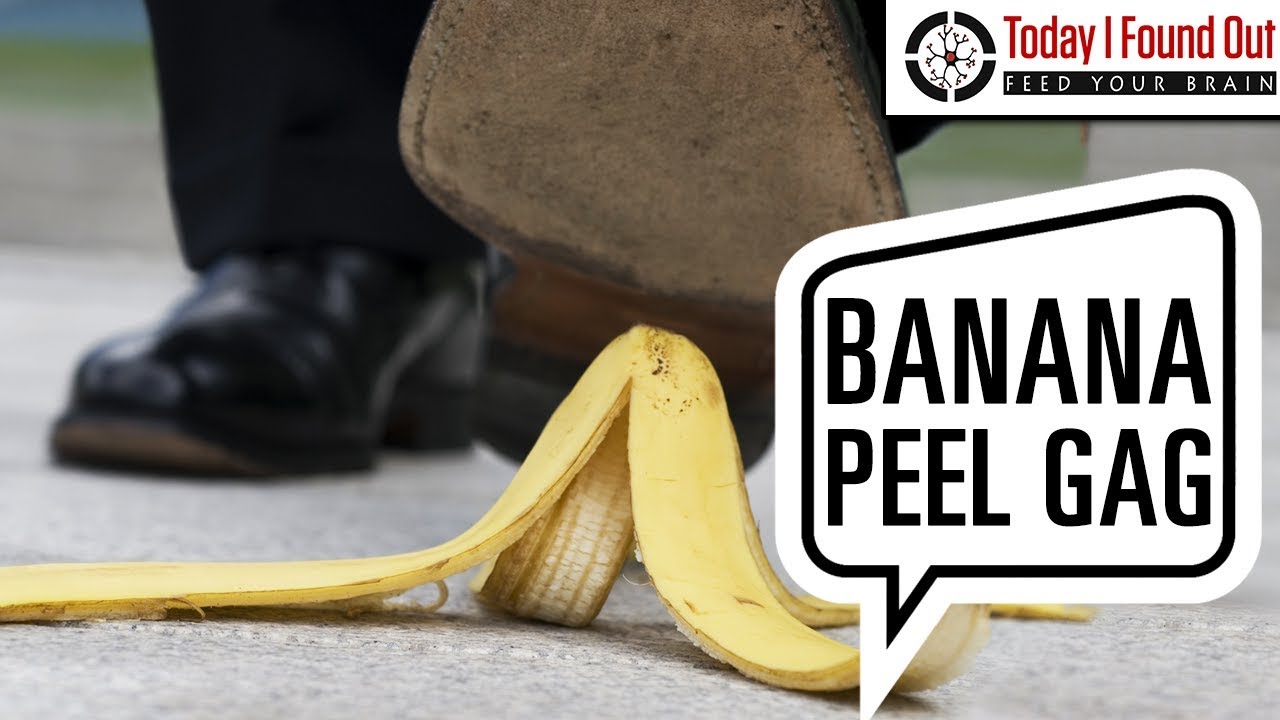 How Did the "Slipping on a Banana Peel" Comedy Gag Start? YouTube