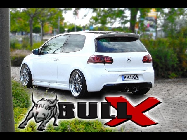 VW Golf 6 GTI ☆ BULLX Individual ☆ 3" ab Turbo ohne MSD ☆ Sound ☆ Exhaust ☆  MK6 - YouTube