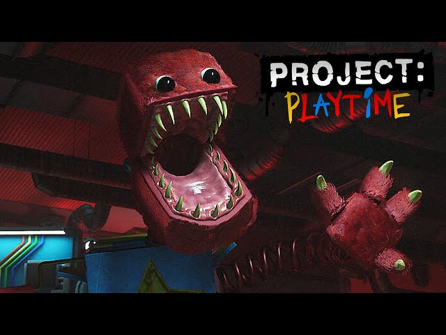 JOGANDO O PROJECT PLAYTIME - O NOVO POPPY PLAYTIME! 