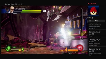 Marvel vs. Capcom Infinite-Arcade Mode: Chun-Li and Captain Marvel