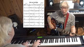 Brazilian Love Song - Latin guitar & piano cover ( Roger Davidson )