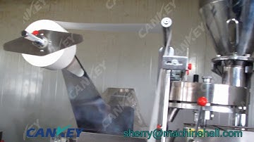 Automatic Inner And Outer Tea Bag Packaging Machine Test Video