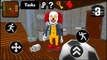 Clown Neighbor Escape - Level 1 - Gameplay