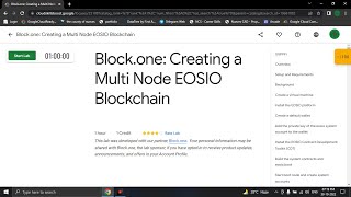 Block One Creating a Multi Node EOSIO Blockchain [ GSP991 ] Google Cloud Lab Solution