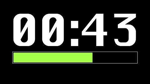 2 Minute Timer [ Progress Bar ] - 4K 60 FPS