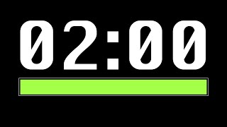 2 Minute Timer [ Progress Bar ] - 4K 60 FPS Wealth