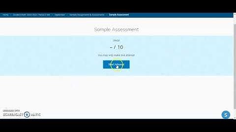 Schoology Assessment - Highlight Image Question
