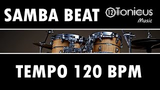 Video thumbnail of "SAMBA BEAT 120 BPM | 12TONICUS MUSIC"