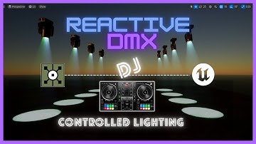 Audio-reactive DMX Lighting in UE5 with TouchDesigner
