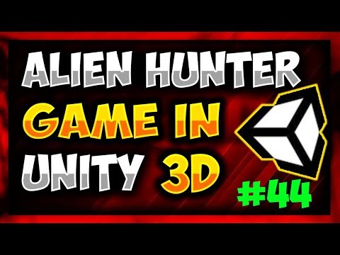 How To Make 2d Android Game in Unity (2018) - Alien Hunter #44