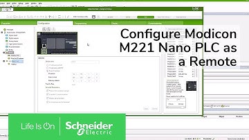 Configuring Modicon M221 Nano PLC as a Remote I/O Device | Schneider Electric Support