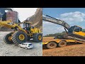 Funny jcb and dancing excavators operator skill  must watch new funny 2021