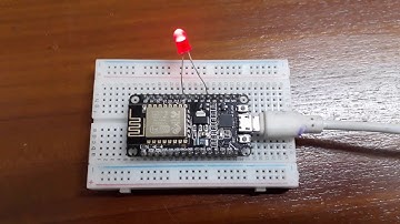 how to test Node mcu with LED blink code. Automatic light, # node mcu # code.# WIFI Control light.