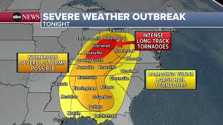 Severe storms leave path of destruction from Georgia to Illinois