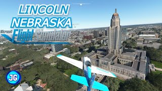 Lincoln, Nebraska - Microsoft Flight Simulator - Xbox Series X - Capitol City screenshot 1