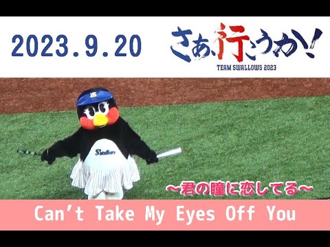 【9/20VS中日】君の瞳に恋してるを踊るつばみちゃんに恋してる💓