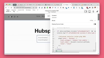 Easy Hubspot Form Tracker for Google Analytics