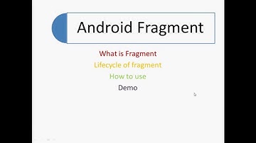 Android Fragment