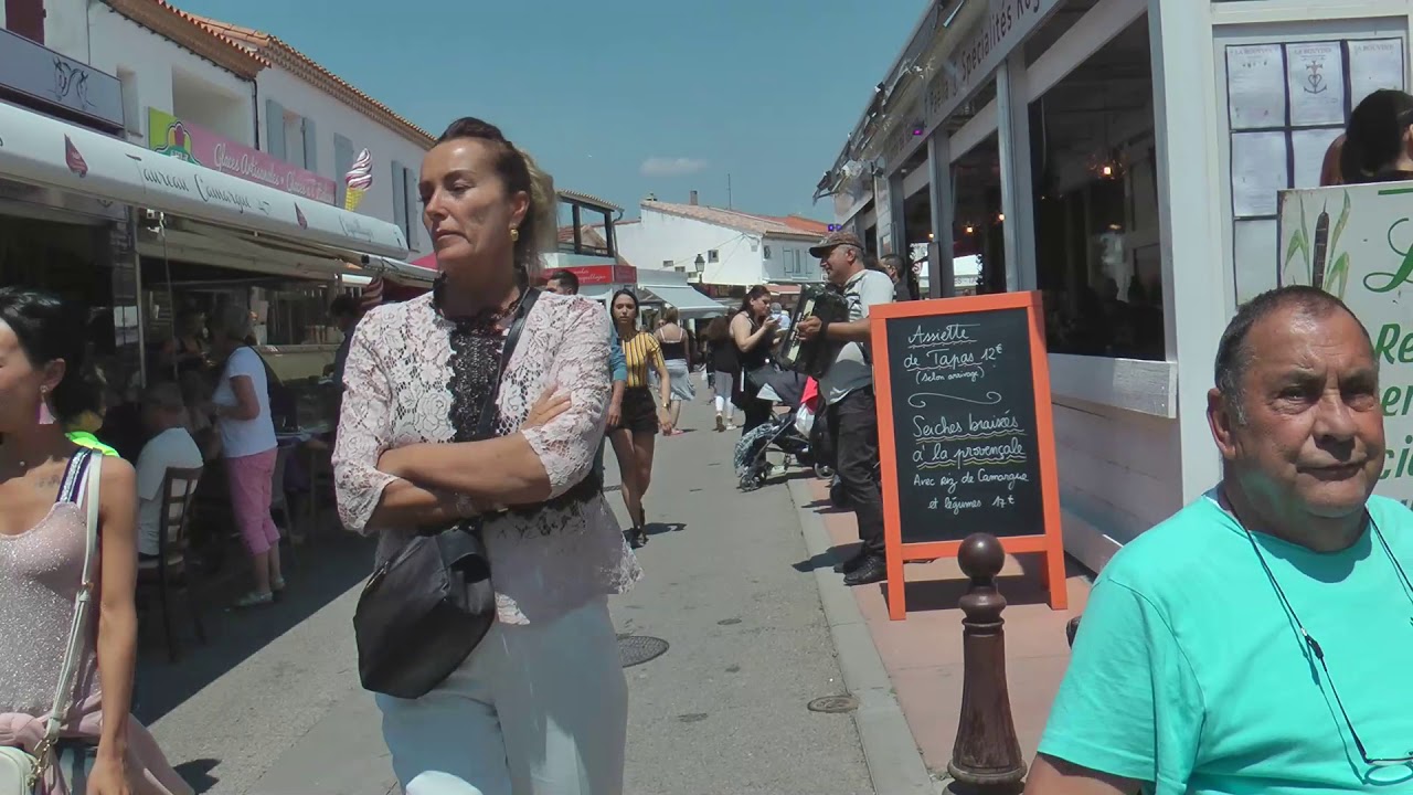 Menschen in Les Saintes Maries de la Mer 24ps