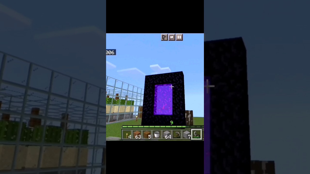 HOW TO MAKE A NETHER PORTAL IN MINECRAFT