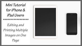 Printing Multiple Image on One Page Mini Tutorial for iPad & iPhone Users - Subscriber Request screenshot 4