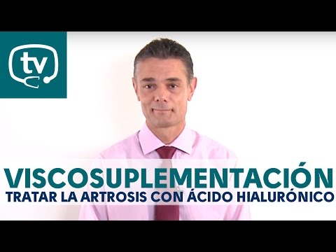 La viscosuplementación, tratar