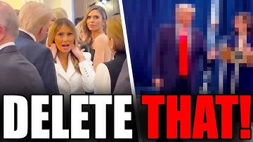 OMG MELANIA Accidentally POSTS EMBARRASSING VIDEO OF TRUMP!