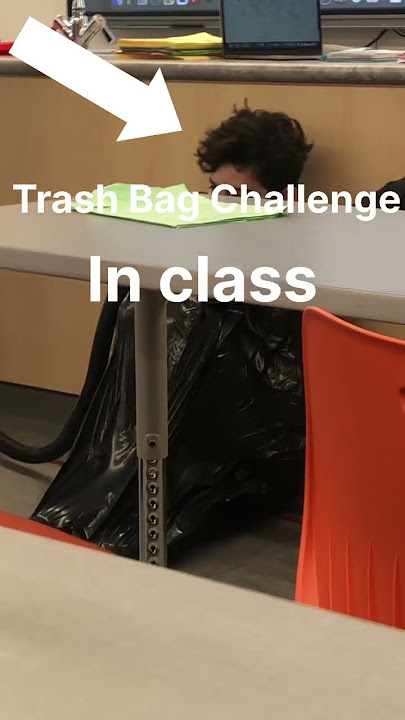 #trash vacuum plus trash bag challenge