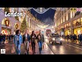 London's Vibrant Streets Night Walk 2026 | Holiday Season Night and Bustling City Atmosphere [4K]