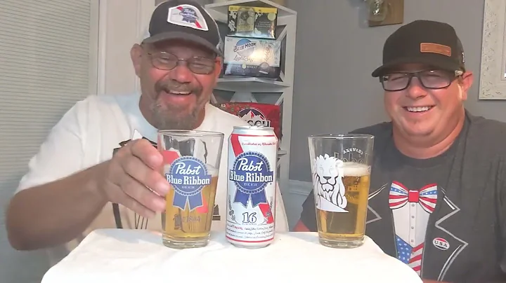 Pabst Blue Ribbon Beer Review, PBR for hipsters classic beer
