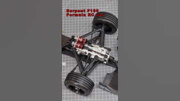 How formula car suspension work (Serpent F180 formula rc car)