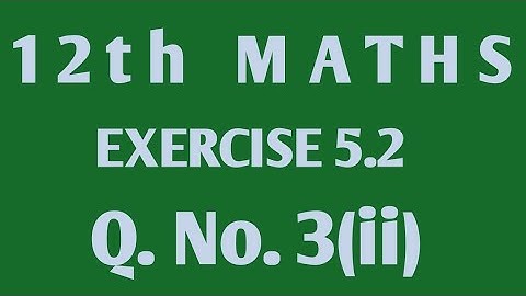 Class 12 :maths /chapter 5/Two dimensional analytical geometry II /exercise 5.2 /Q. No. 3(ii)/s.m