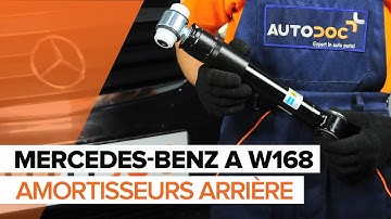 Hoe vervang je de achterste schokdempers van een MERCEDES-BENZ A W168? HANDLEIDING | AUTODOC