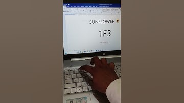 Sunflower🌻 symbol tricks in ms word || ms word me flower 🌻 insert kaise korte hai?