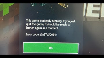 Fix Minecraft Launcher Not Launching Error Code 0x87e50034 In Windows 11/10