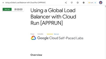 Using a Global Load Balancer with Cloud Run APPRUN