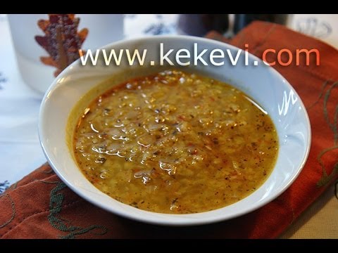 Turkish Lentil Soup (Vegan) / Ezo Gelin Çorba