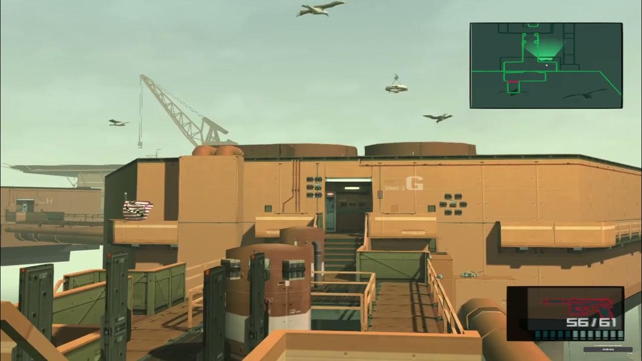 Метал Гир Солид 2 ч4 Босс-Самолёт - YouTube